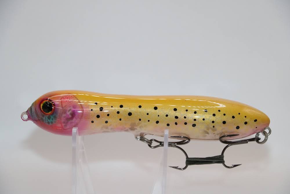 JBW Custom Lures - Large Topwater Peanut Relatively Salty JBW Custom Lures - Large Topwater Peanut Relatively Salty